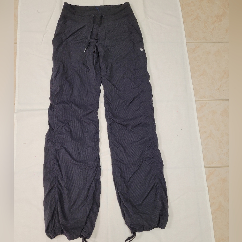 Lululemon Dance Studio Mid-Rise Pant Full Length Black Size 4